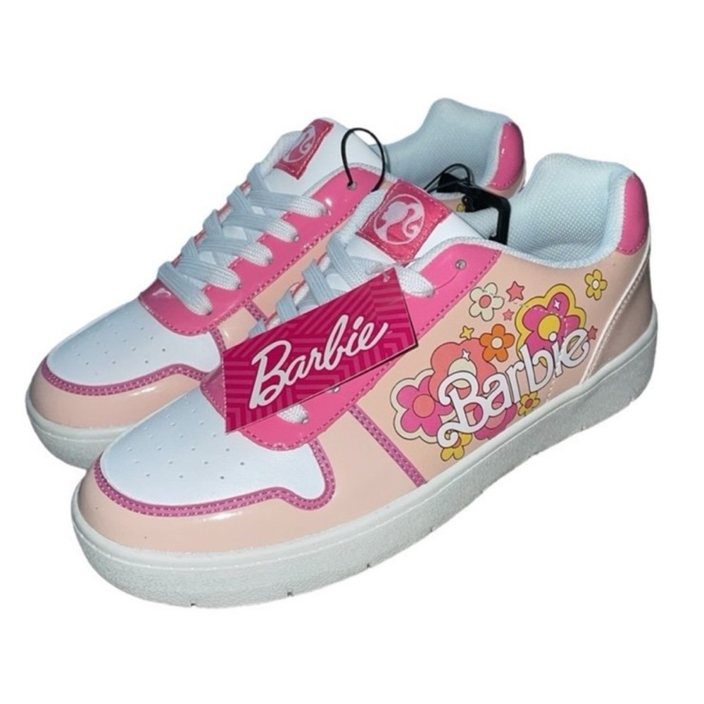 New Barbie women’s Pink and White Sneakers - Picture 4 of 4